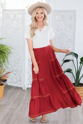 Perfect Day Modest Maxi Skirt