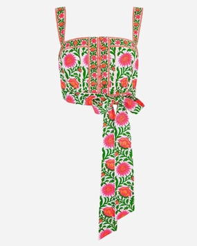 Pink City Prints Neon Border Lucia Top