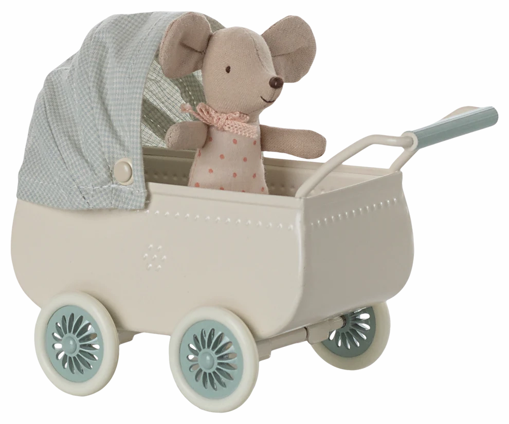 Pram With Baby Mouse