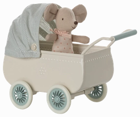 Pram With Baby Mouse