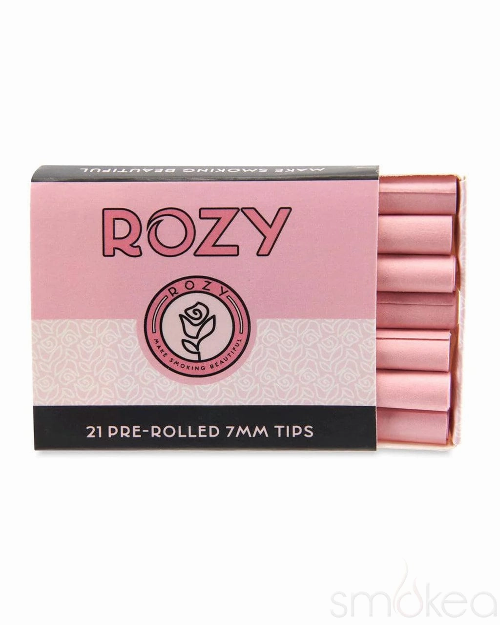 Rozy 7mm Pink Pre-Rolled Tips