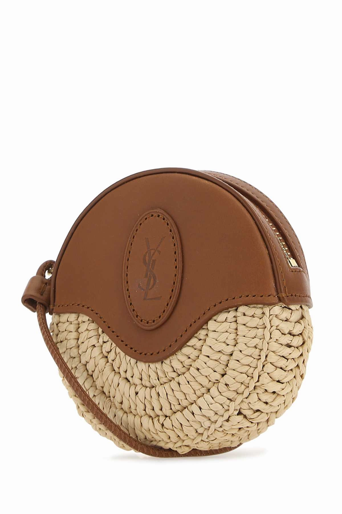 Saint Laurent Monogram Round Coin Purse