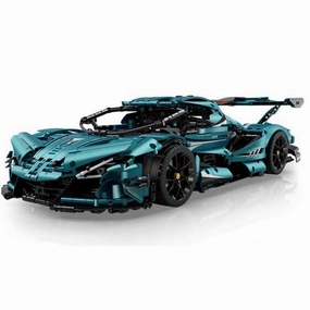 Satin Blue Intense Emotion Hypercar 3467pcs