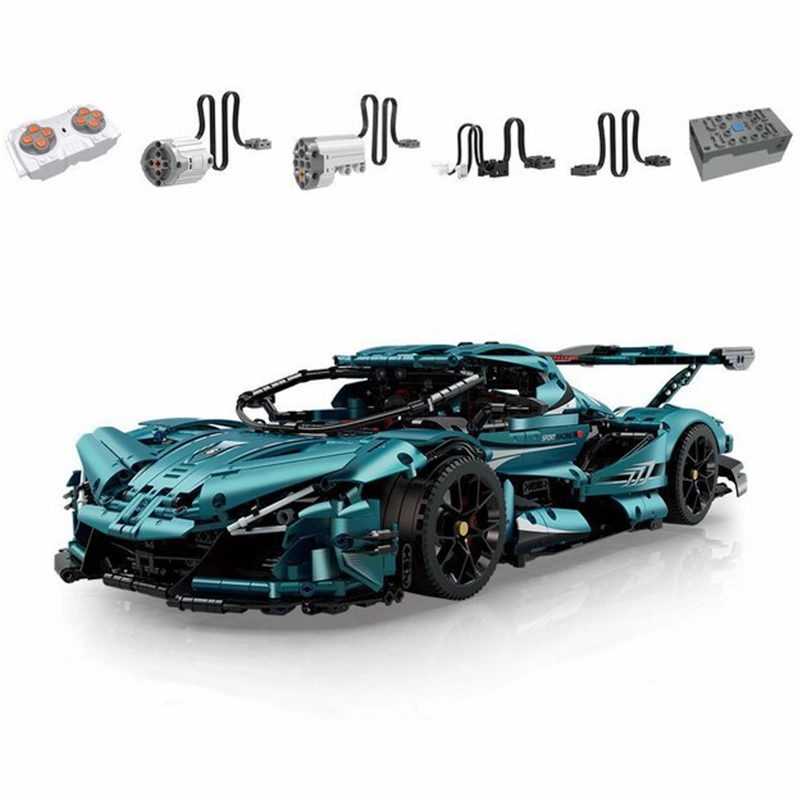 Satin Blue Intense Emotion Hypercar 3467pcs