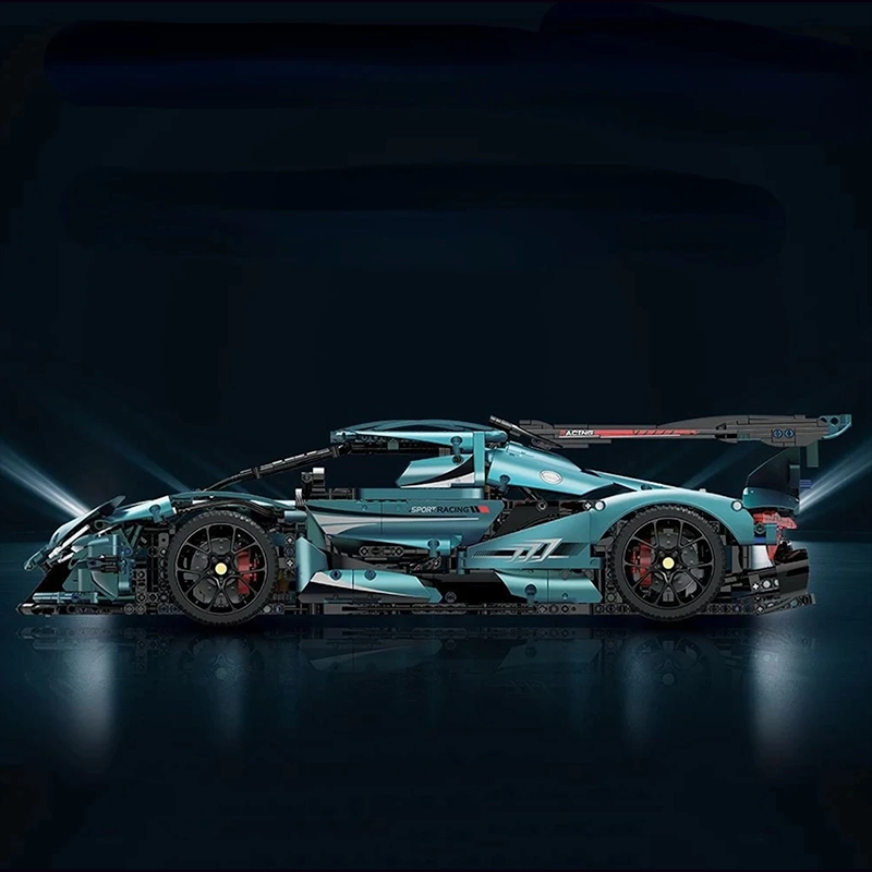 Satin Blue Intense Emotion Hypercar 3467pcs