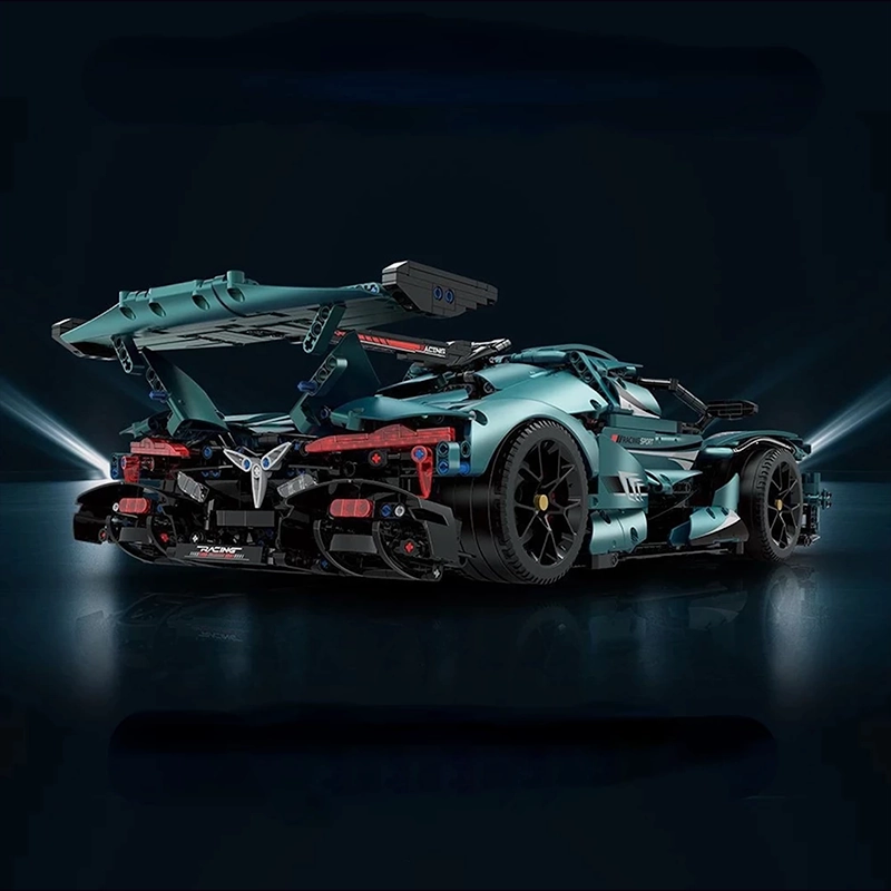 Satin Blue Intense Emotion Hypercar 3467pcs