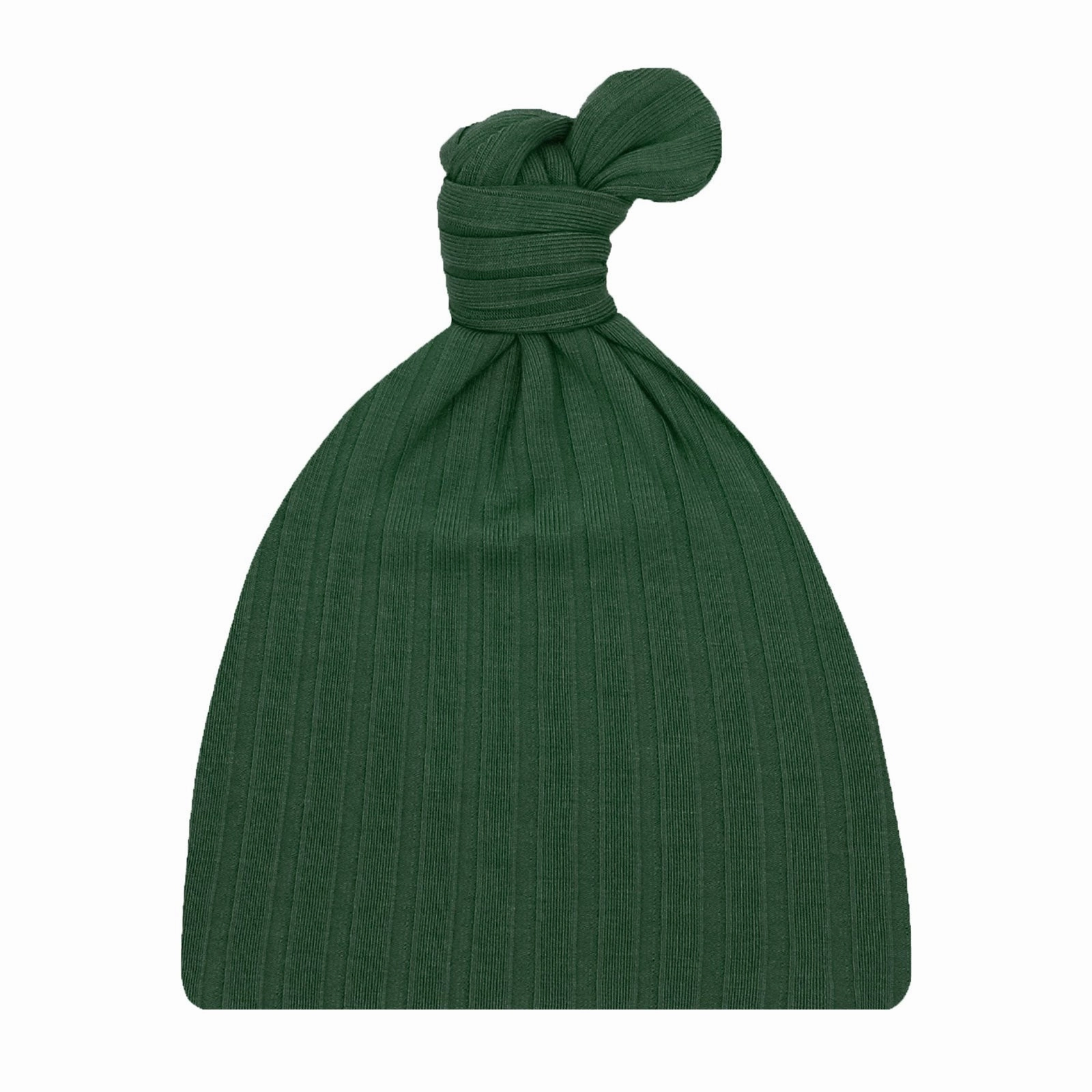 Seasonal Ribbed Top Knot Hat