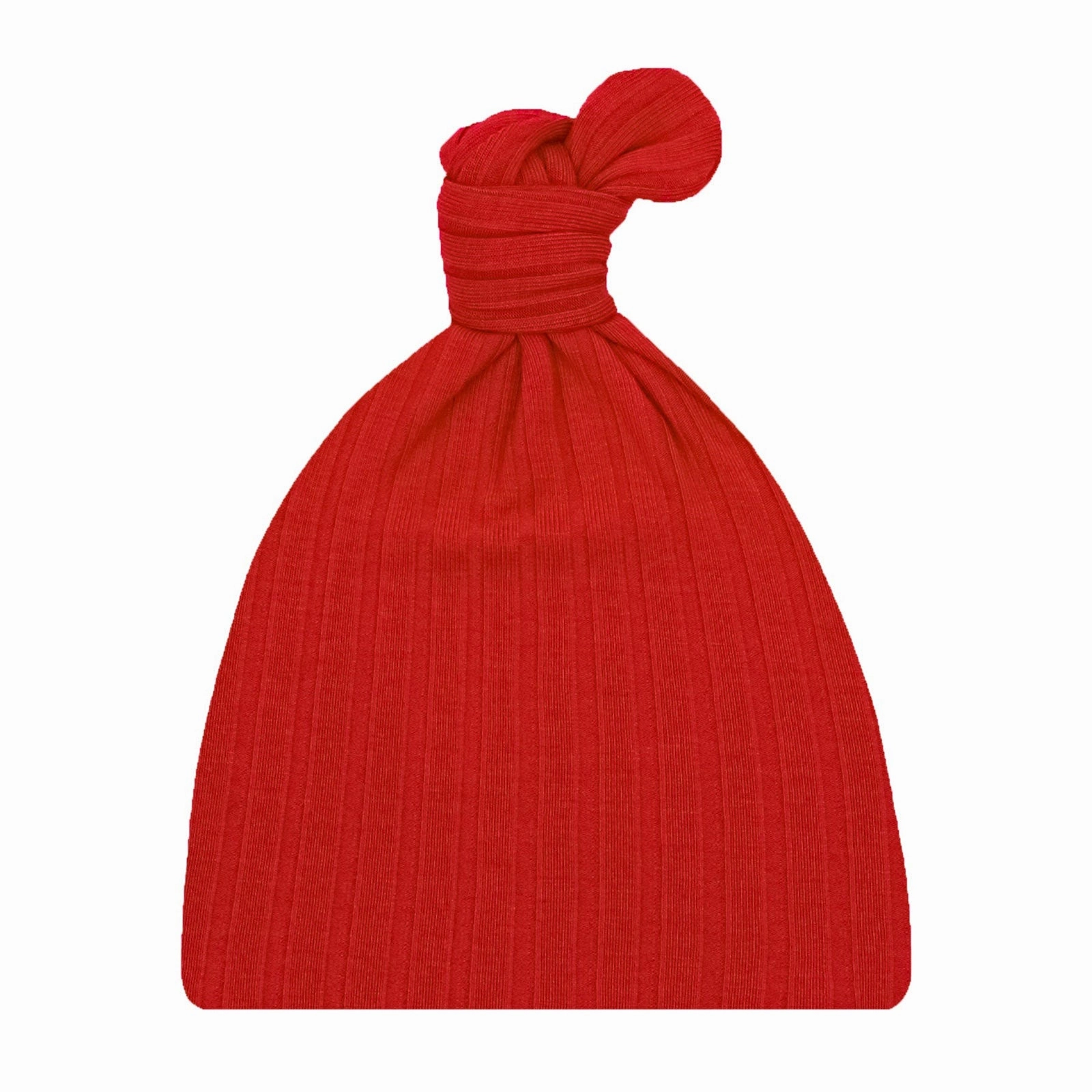 Seasonal Ribbed Top Knot Hat