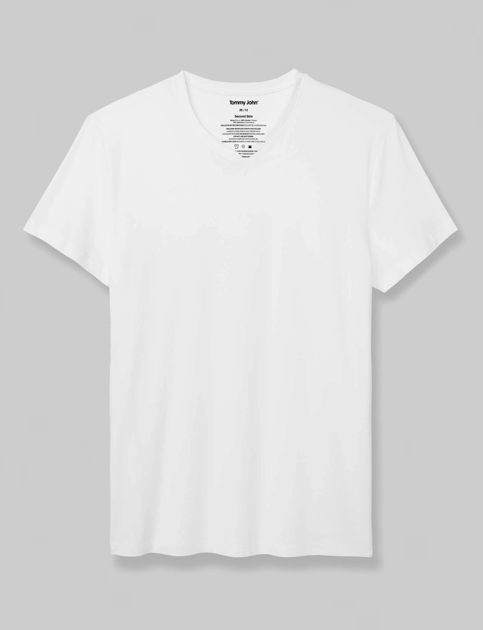 Second Skin High V-Neck Modern Fit Undershirt