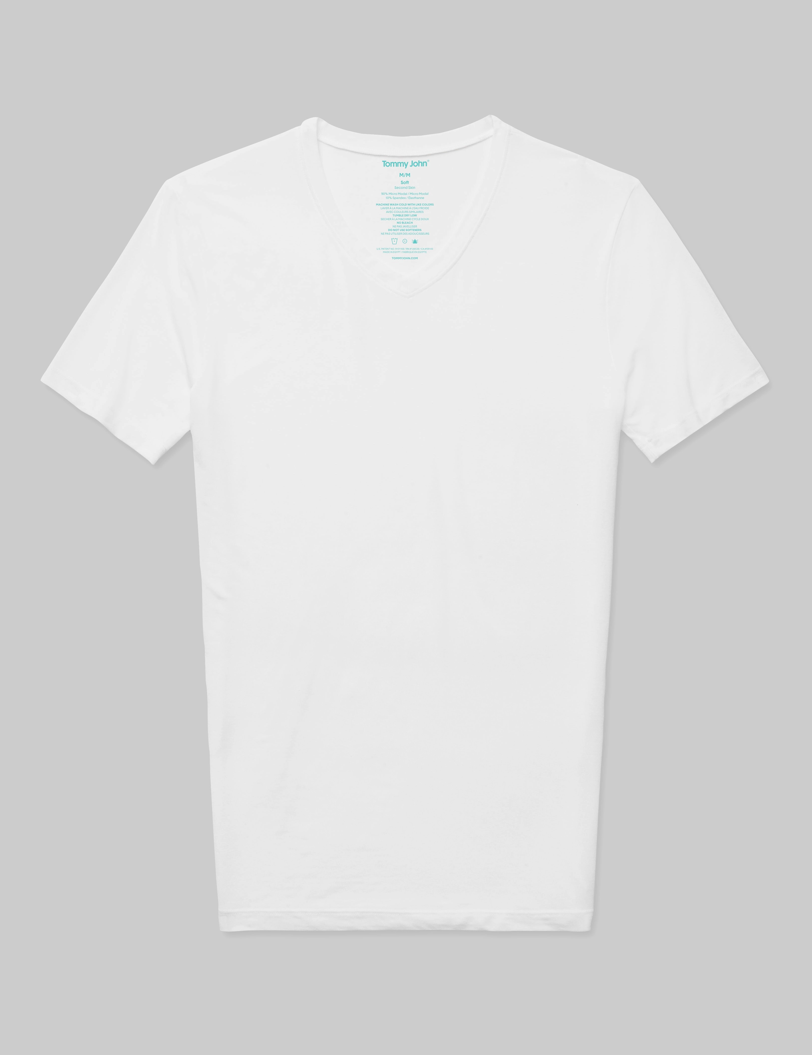 Second Skin High V-Neck Stay-Tucked Undershirt