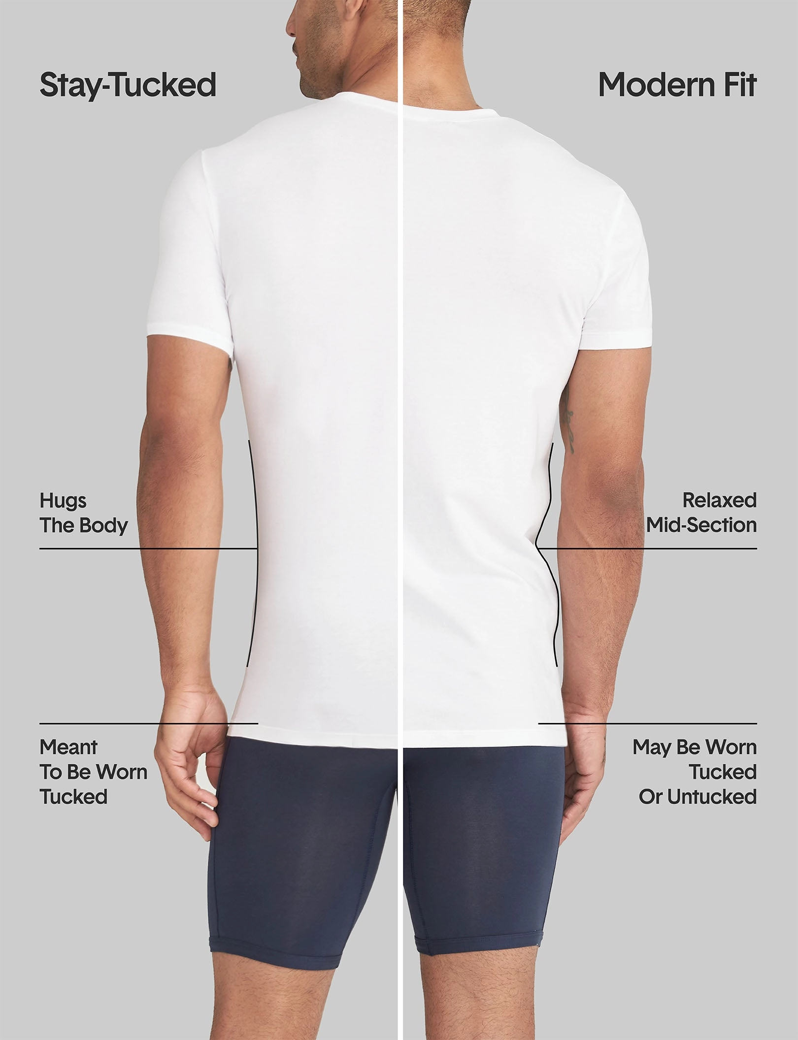 Second Skin Tank Modern Fit Undershirt (6-Pack)