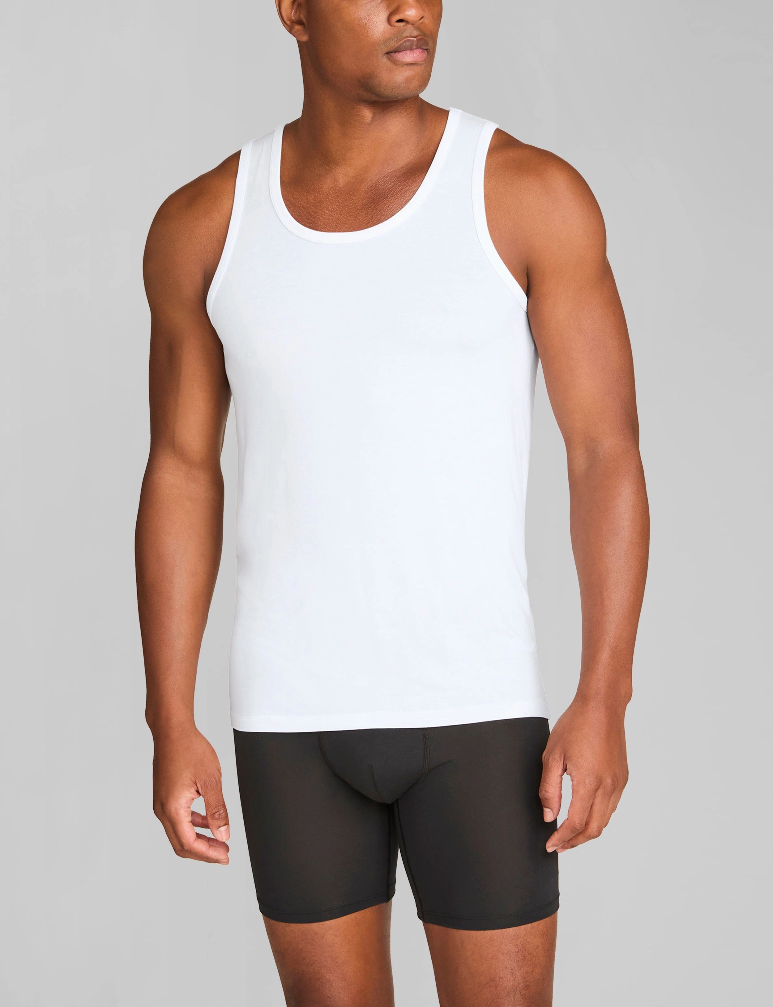 Second Skin Tank Modern Fit Undershirt (6-Pack)
