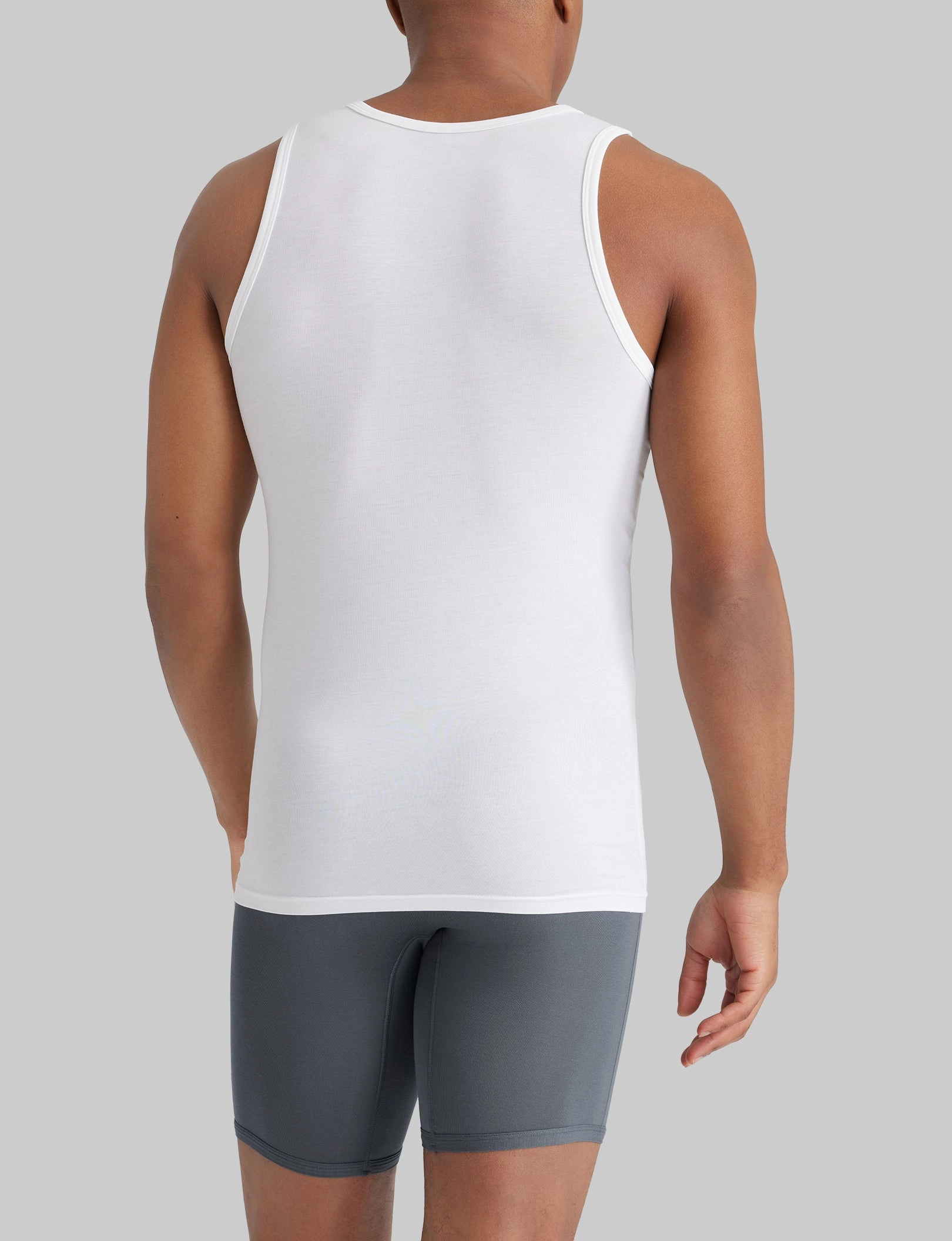 Second Skin Tank Stay-Tucked Undershirt (3-Pack)