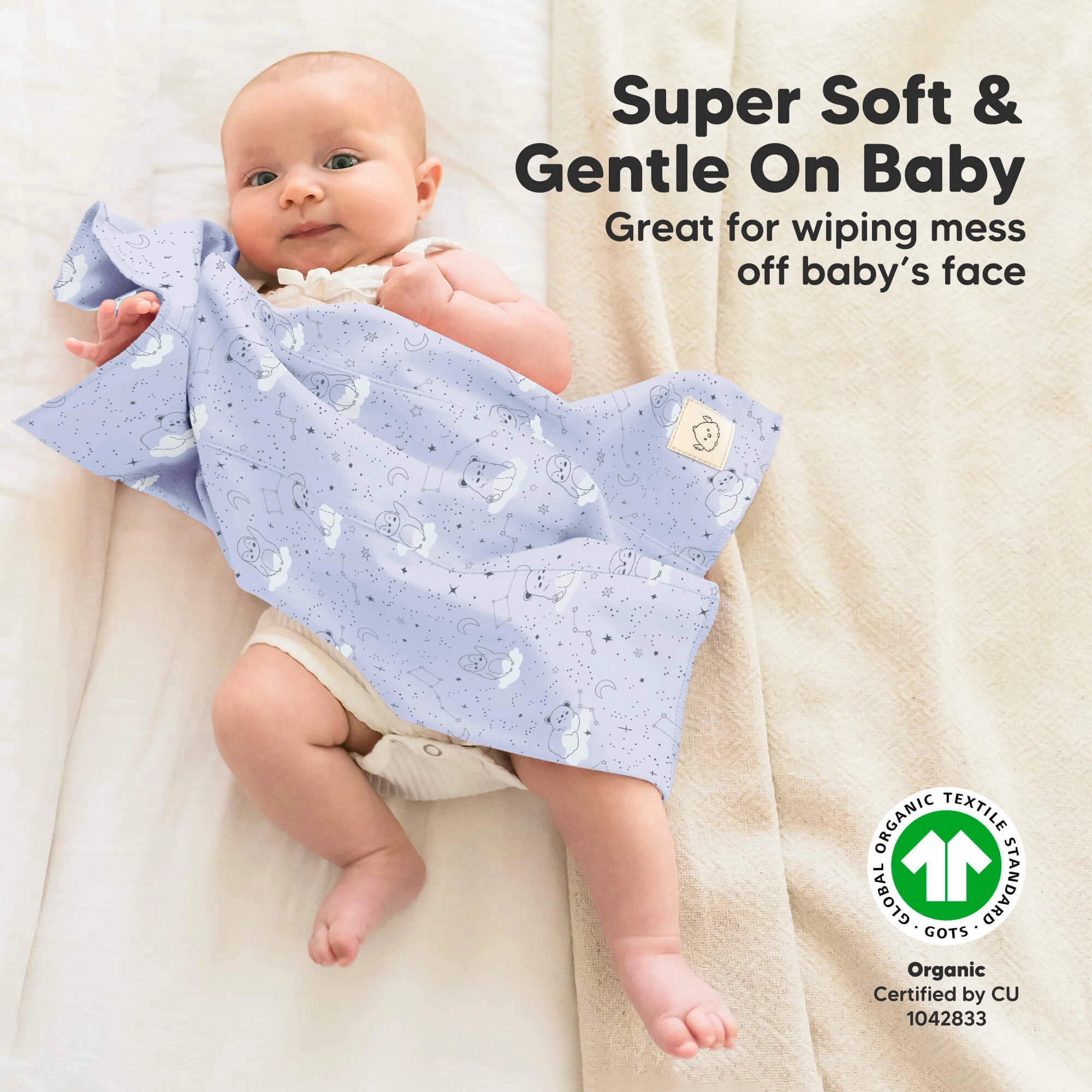 Shea Burp Cloths (Constellation)
