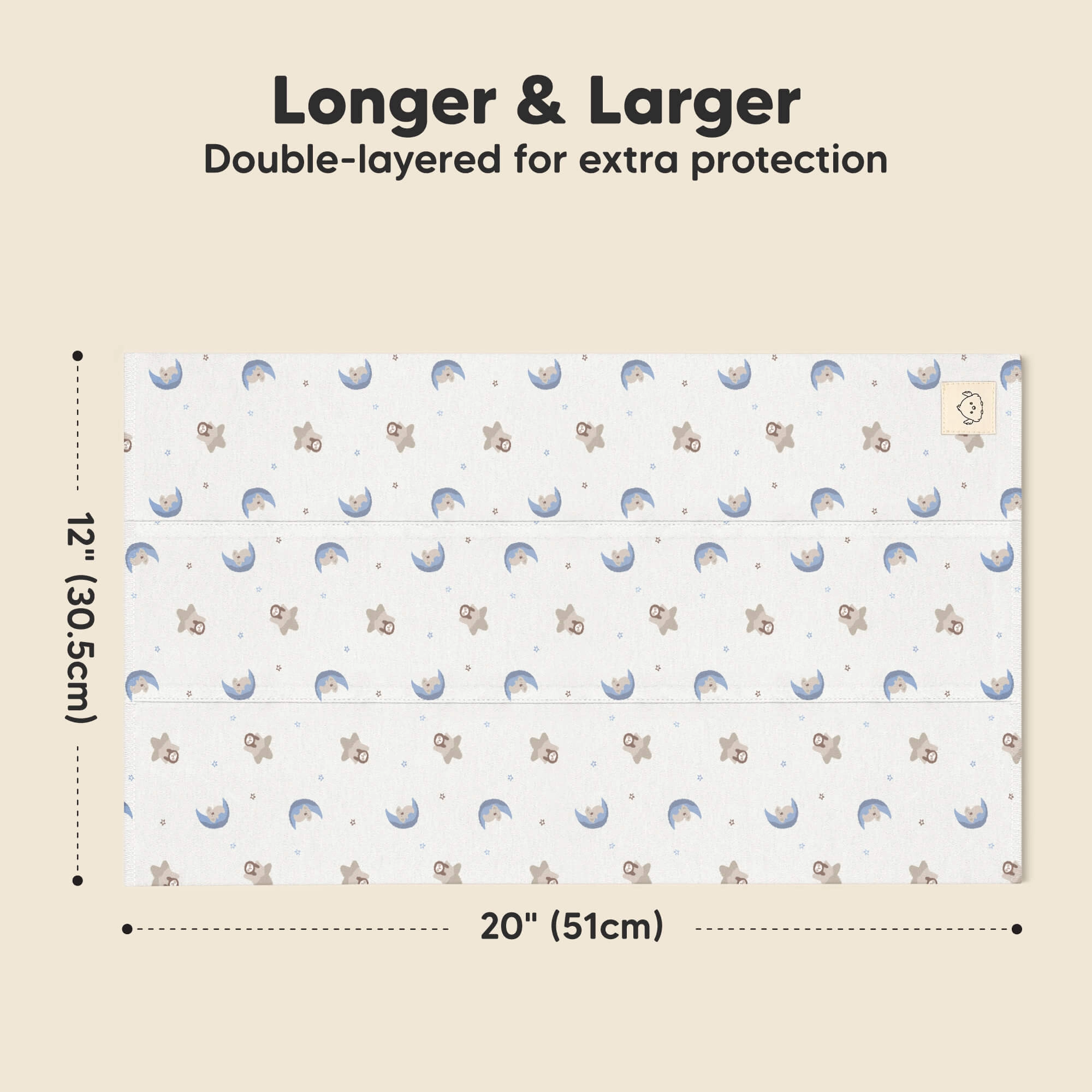 Shea Burp Cloths (Cosmo)