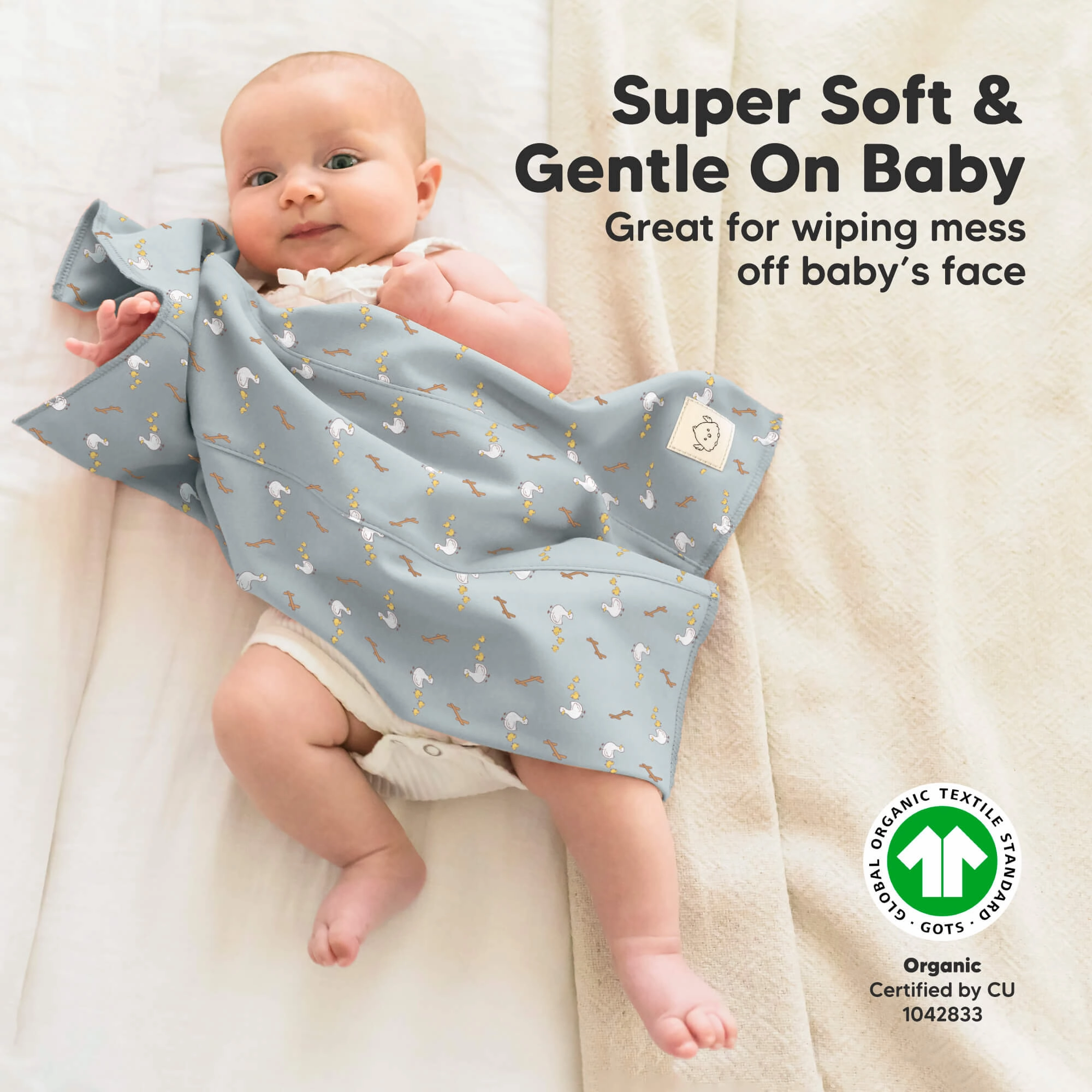 Shea Burp Cloths (Countryside)