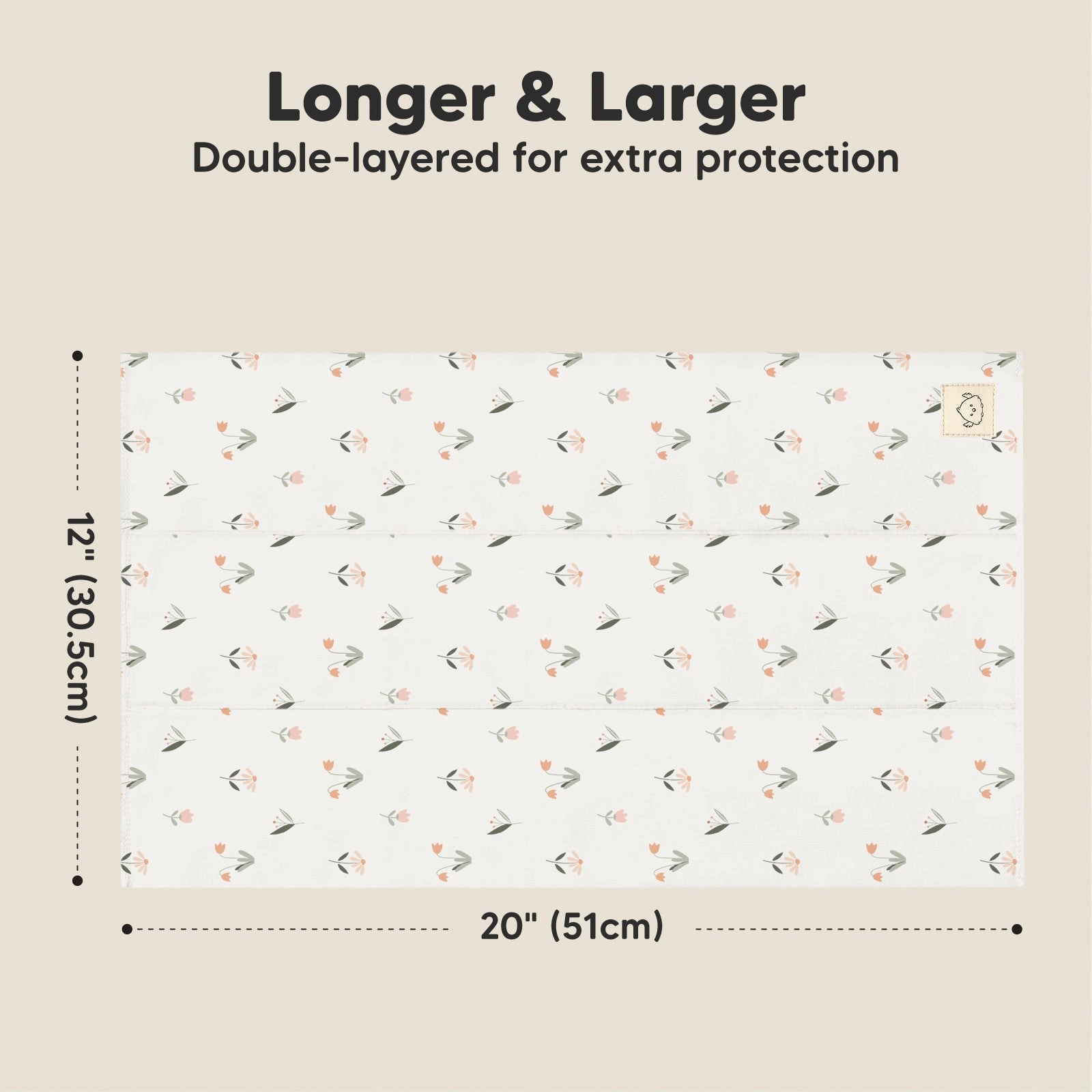 Shea Burp Cloths (Fleur)