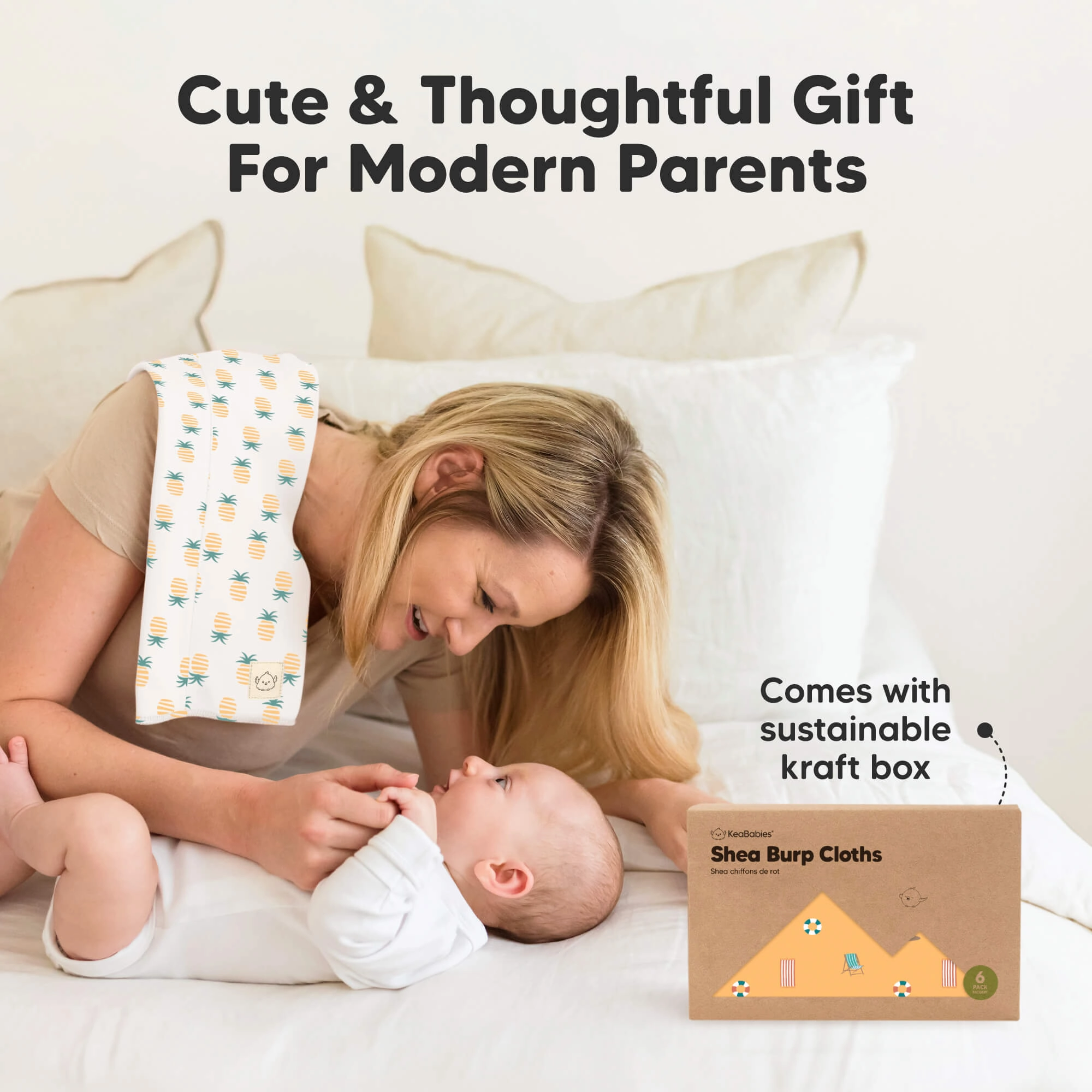 Shea Burp Cloths (Nordic)
