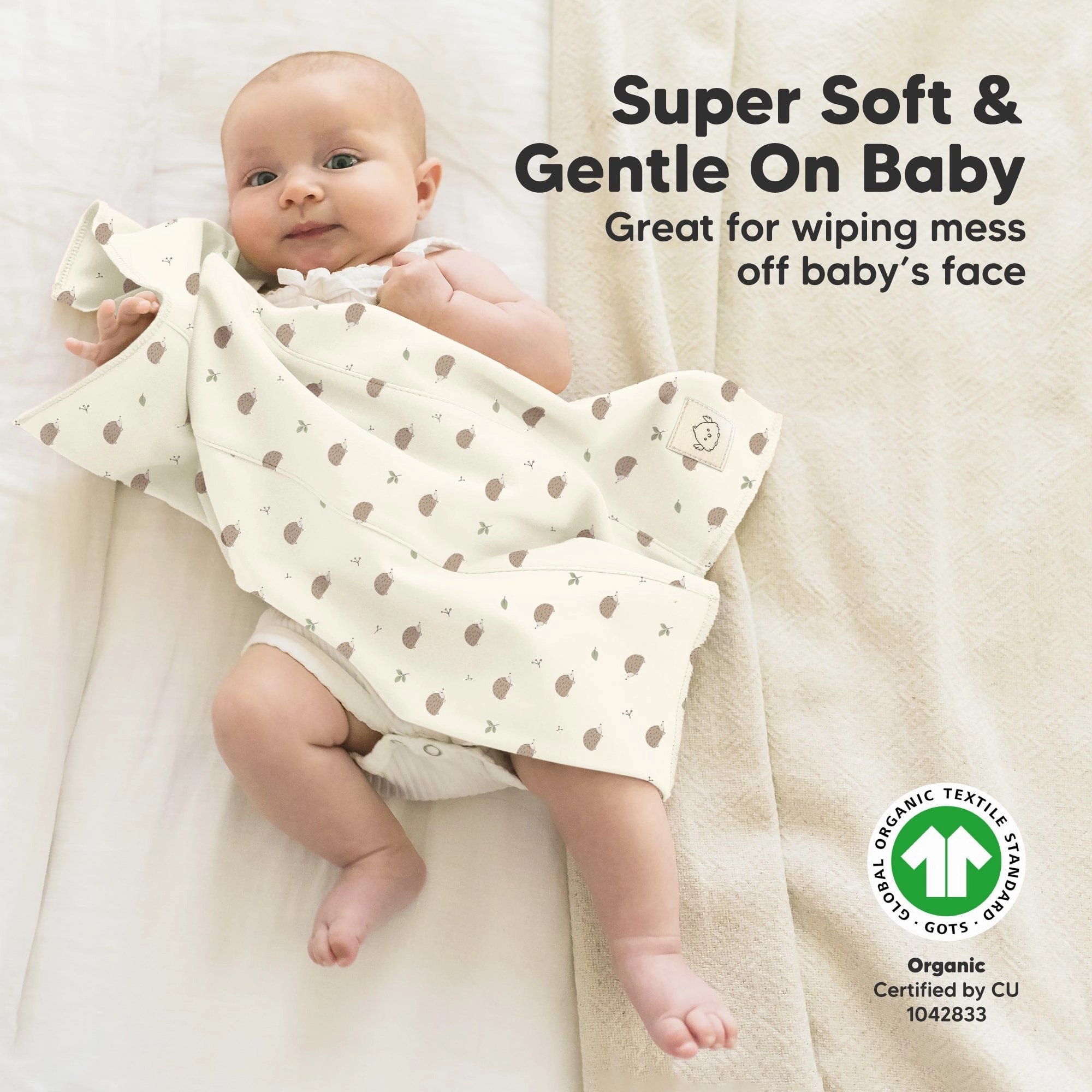 Shea Burp Cloths (Prairie)