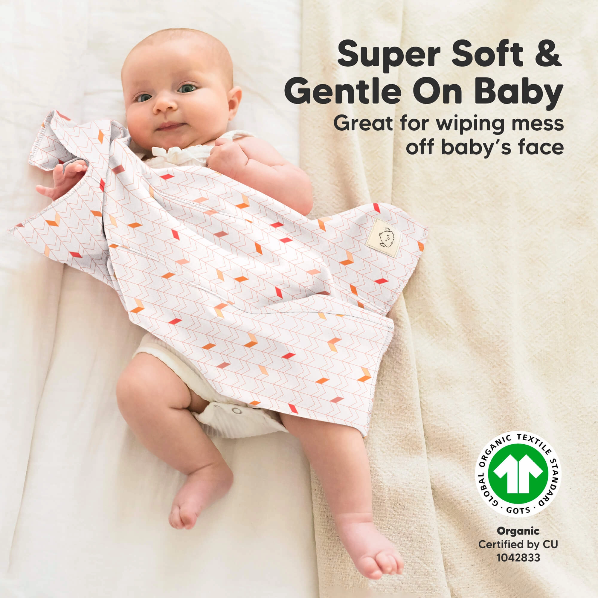 Shea Burp Cloths (Prism)