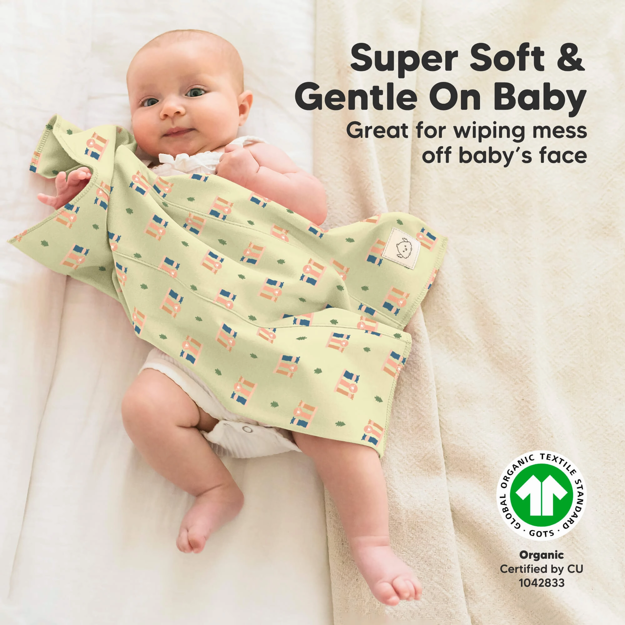Shea Burp Cloths (Toy Land)