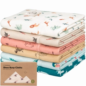 Shea Burp Cloths (Wildscape)