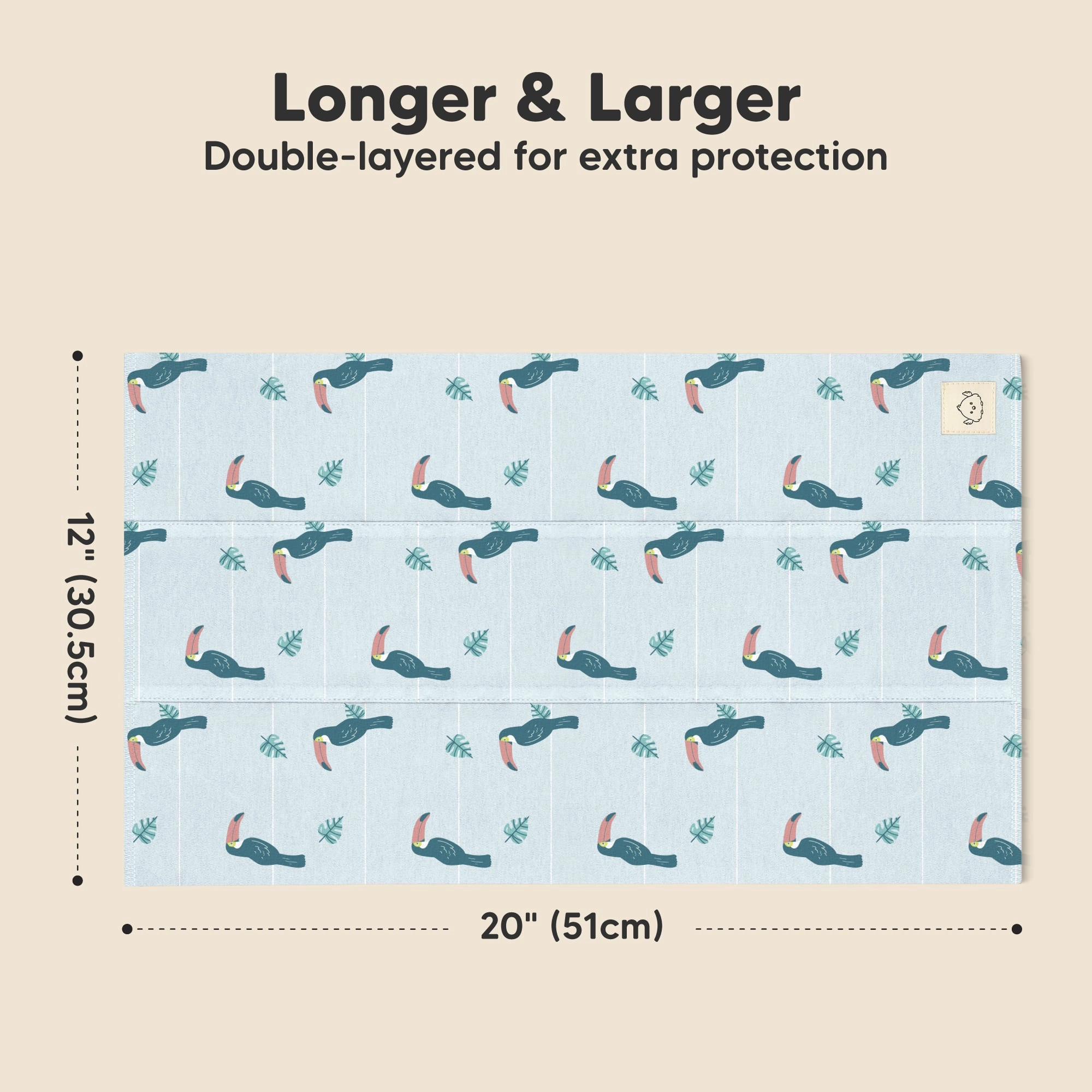 Shea Burp Cloths (Wildscape)