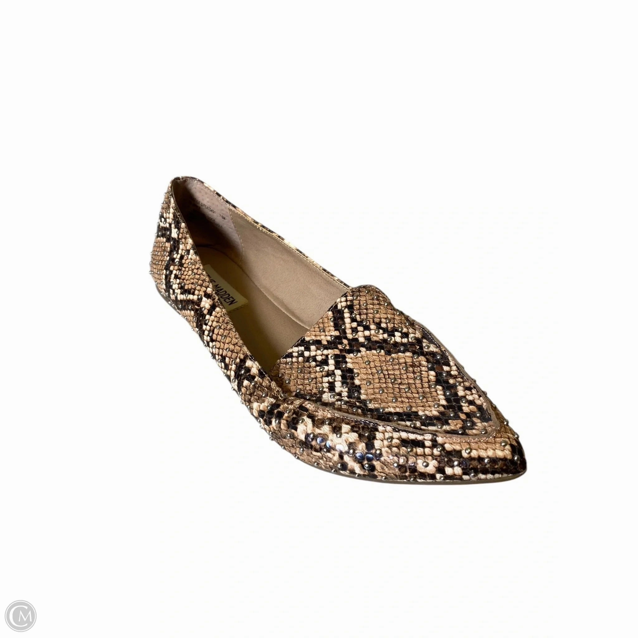 Shoes Flats By Steve Madden In Animal Print, Size: 7