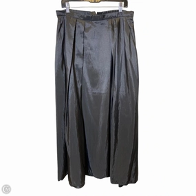 Skirt Maxi By Alex Evenings In Black, Size: Xl