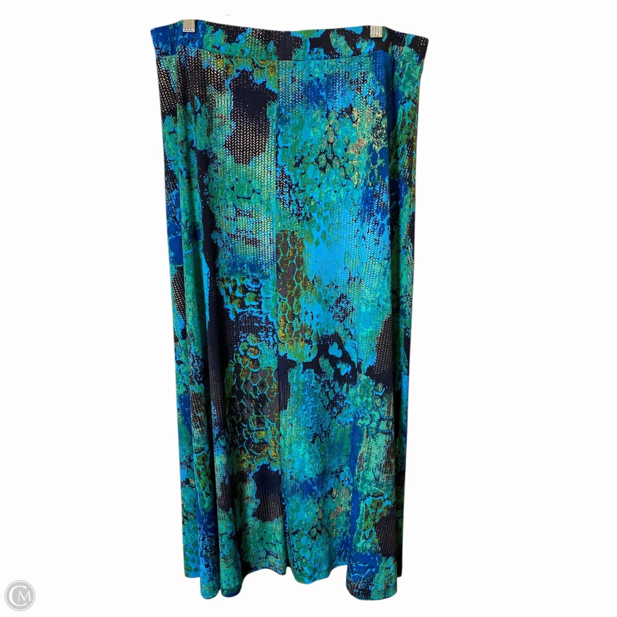 Skirt Maxi By Jones Studio In Multi-colored, Size: L