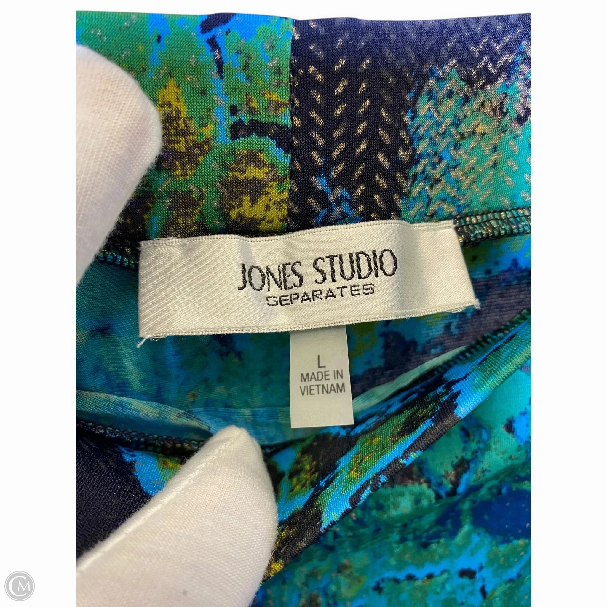 Skirt Maxi By Jones Studio In Multi-colored, Size: L