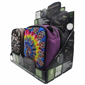 Smell Proof Canvas Lock Bag with Tool Organizer - 4 Pieces Per Retail Ready Display 22154