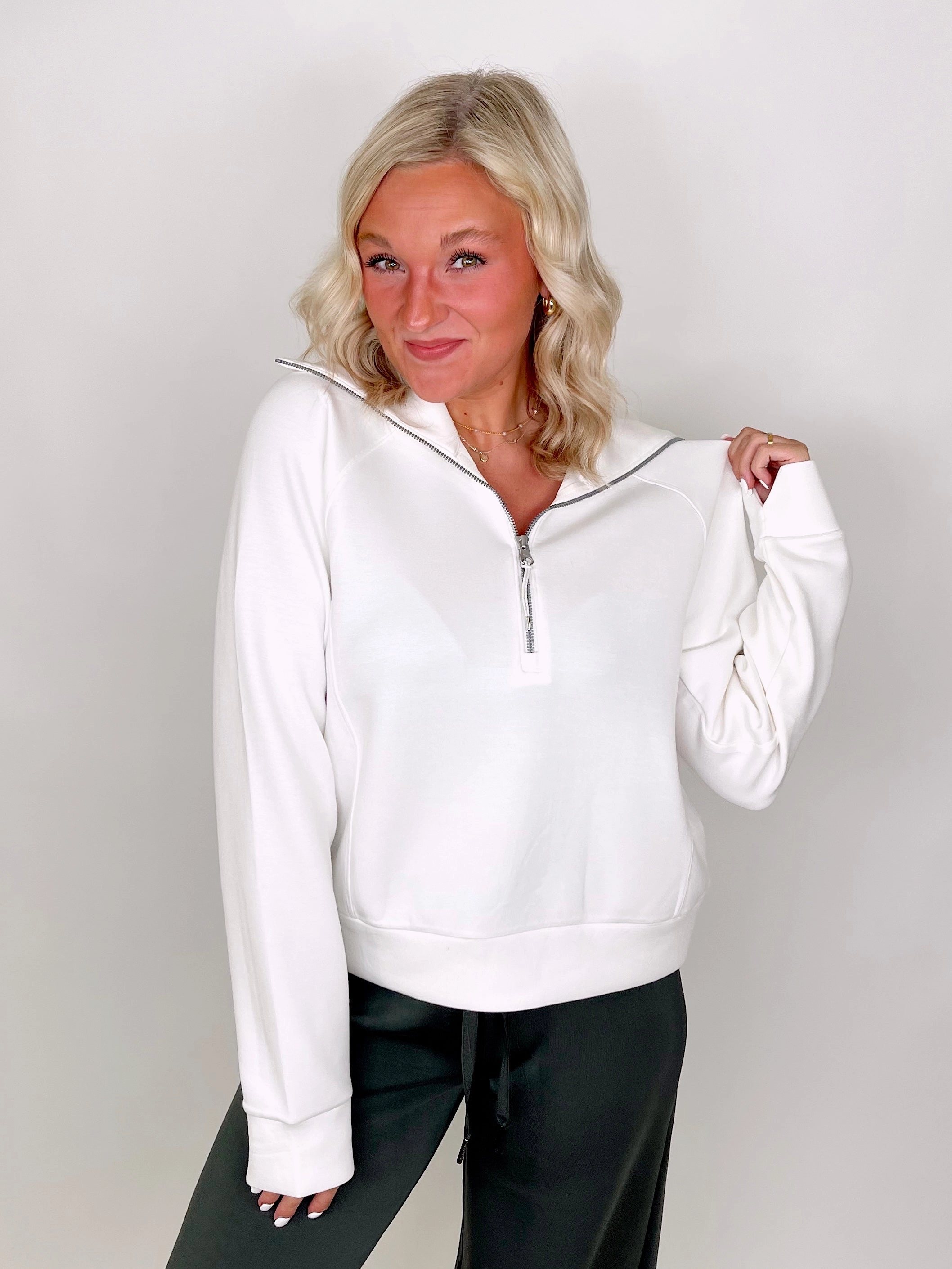 Spanx AirEssentials Half Zip