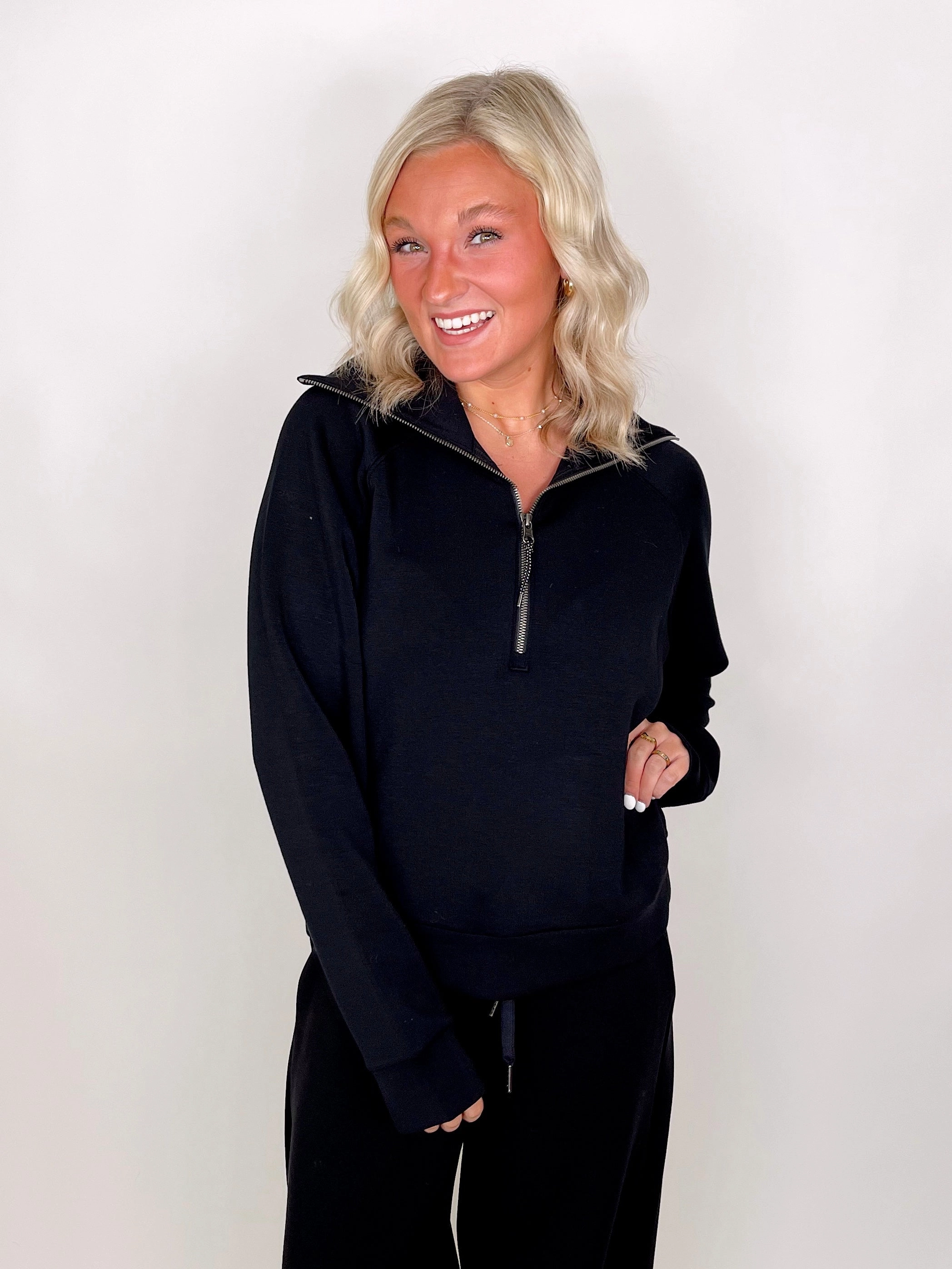 Spanx AirEssentials Half Zip