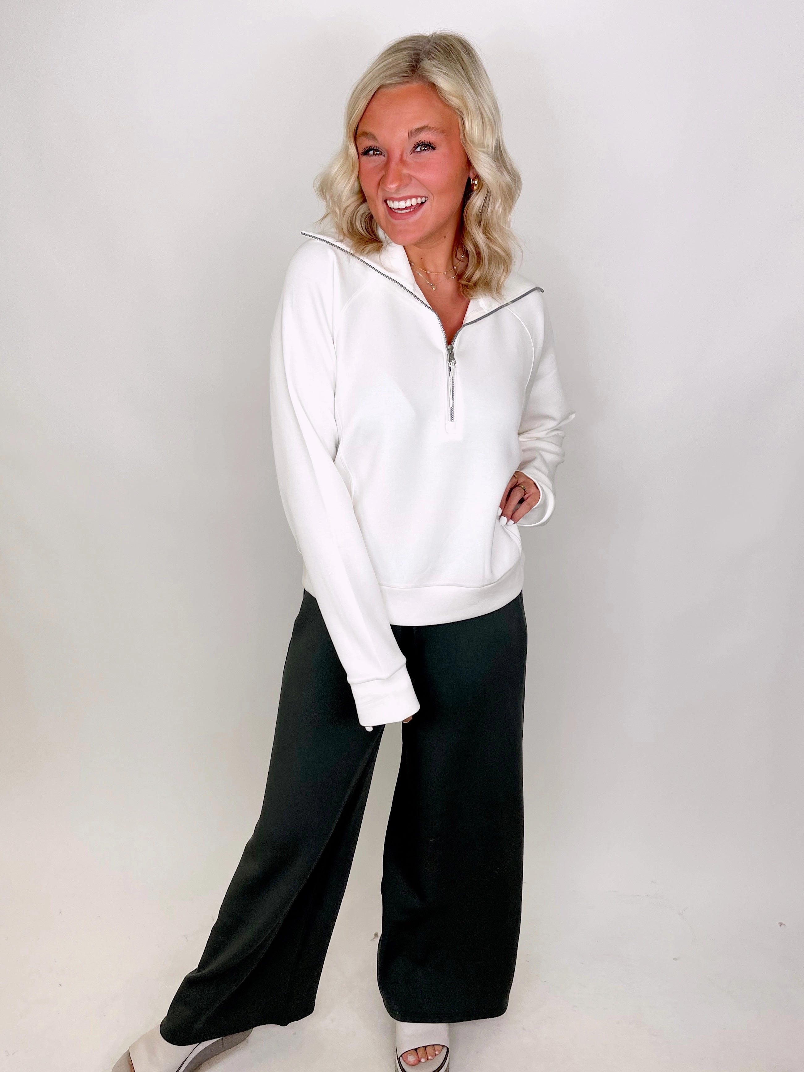 Spanx AirEssentials Half Zip