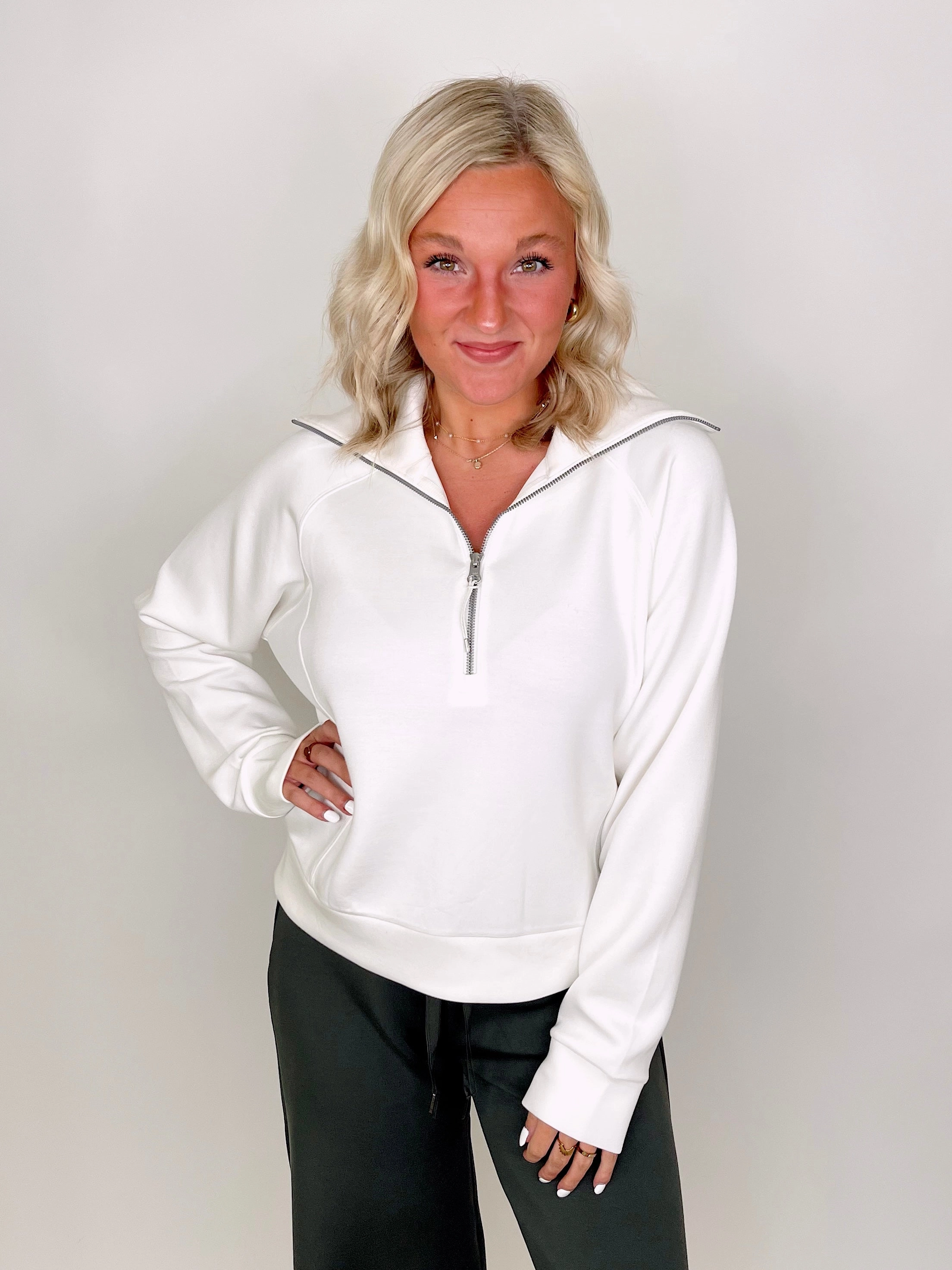 Spanx AirEssentials Half Zip