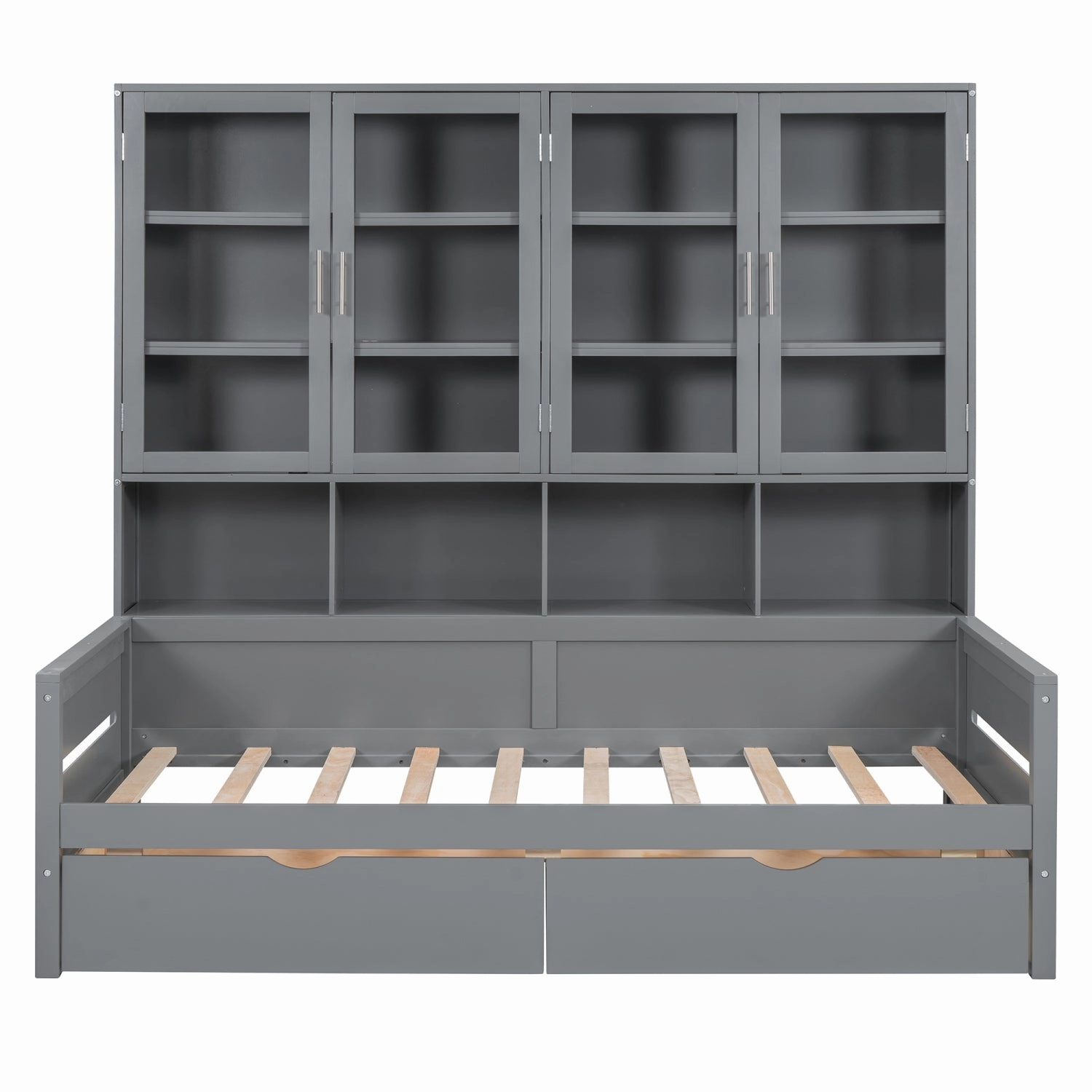 Streamdale Twin Daybed w/ Storage, LED & Shelves