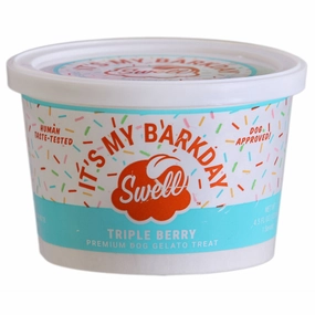 Swell Gelato It's My Barkday Triple Berry 4 oz