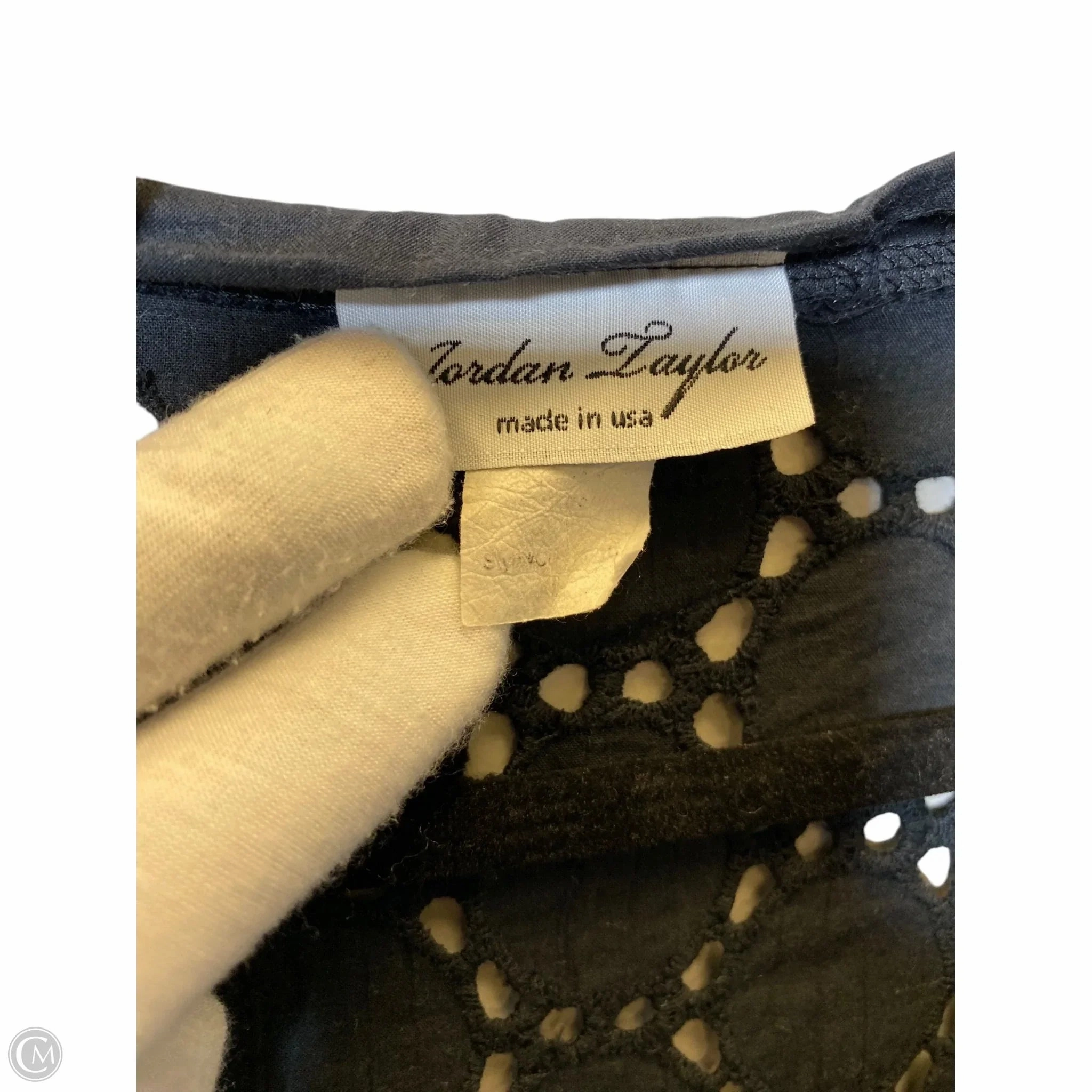 Swimwear Cover-up By Clothes Mentor In Black, Size: S