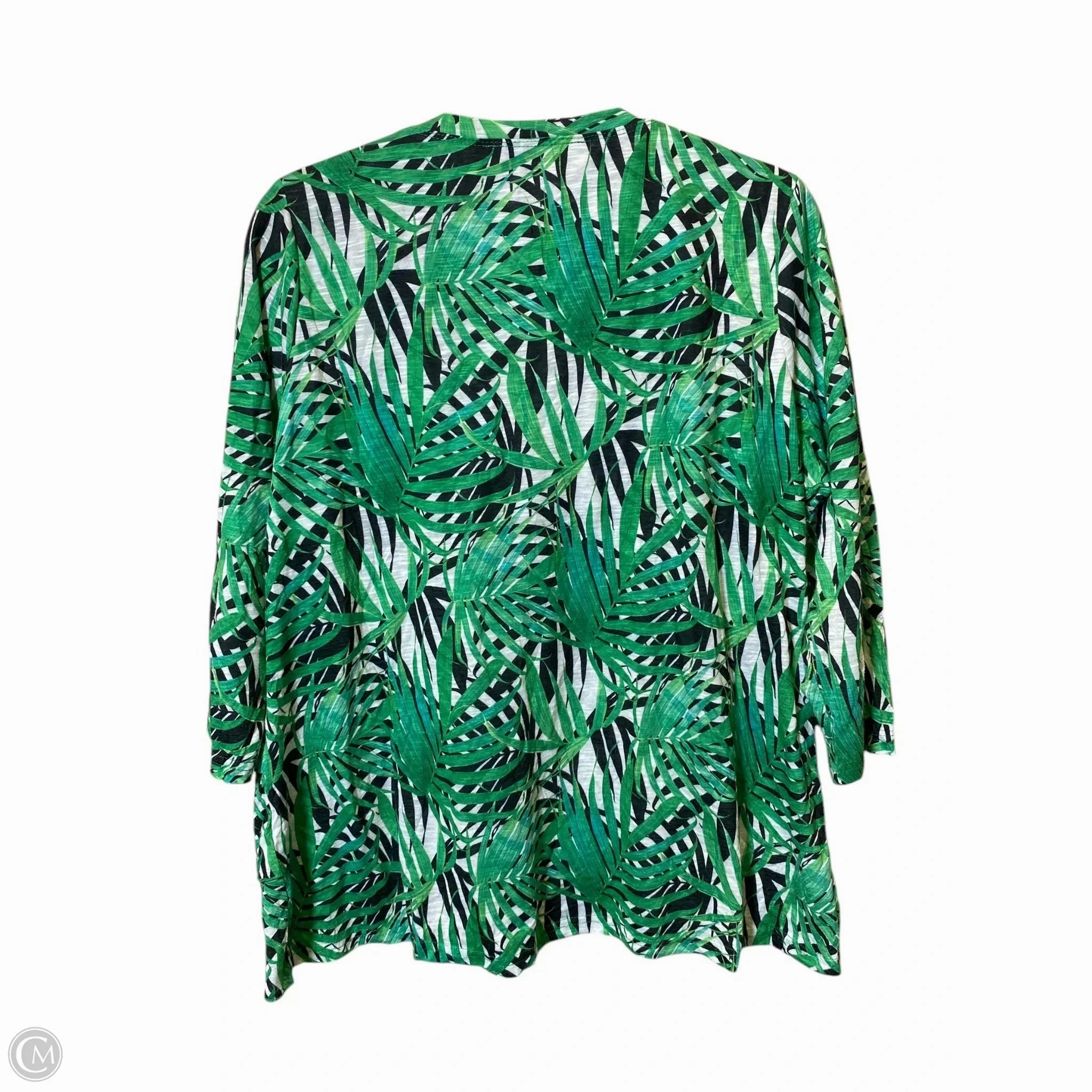Top 3/4 Sleeve By Clothes Mentor In Multi-colored, Size: Xl