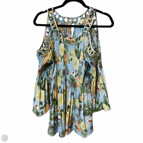 Top 3/4 Sleeve By Spense In Floral Print, Size: M