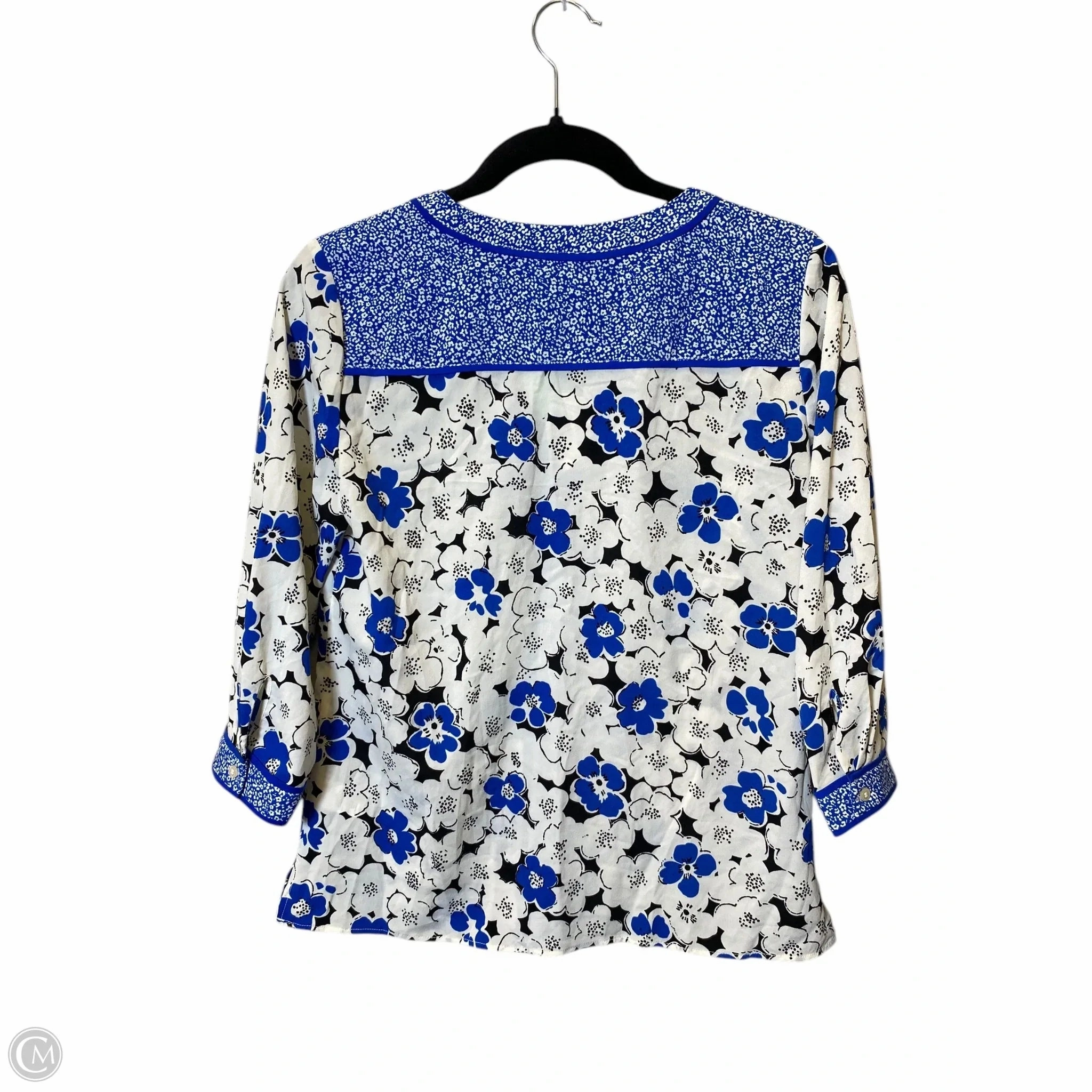 Top 3/4 Sleeve By Talbots In Multi-colored, Size: Sp