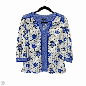 Top 3/4 Sleeve By Talbots In Multi-colored, Size: Sp