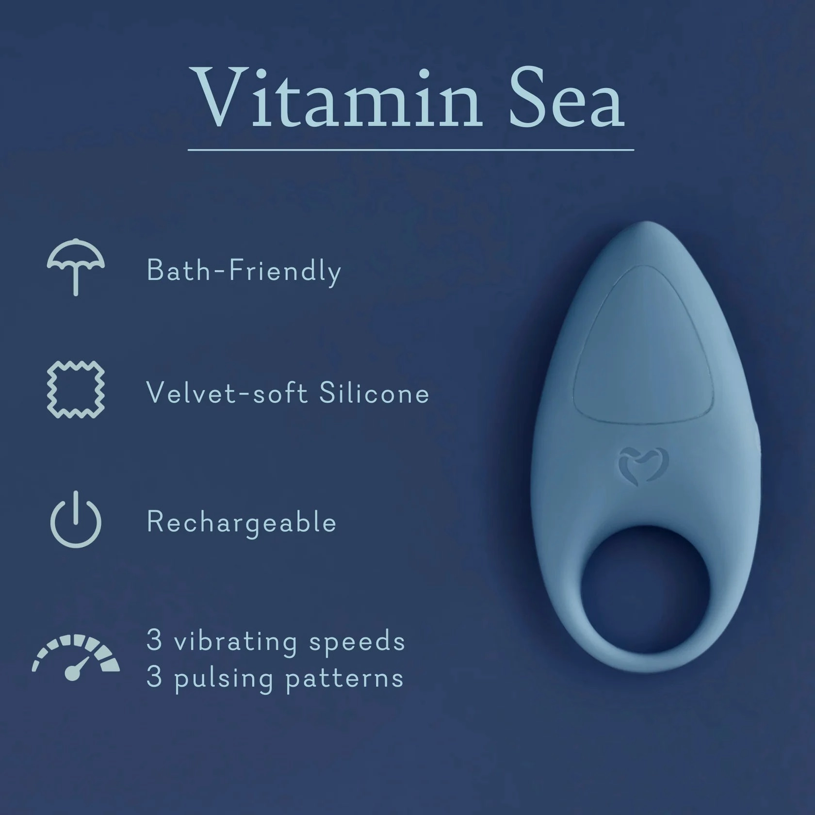 Vitamin Sea - OH MY GASM 5000 COCK RING  - BEST SELLER! - 38 LEFT! - Pure Romance