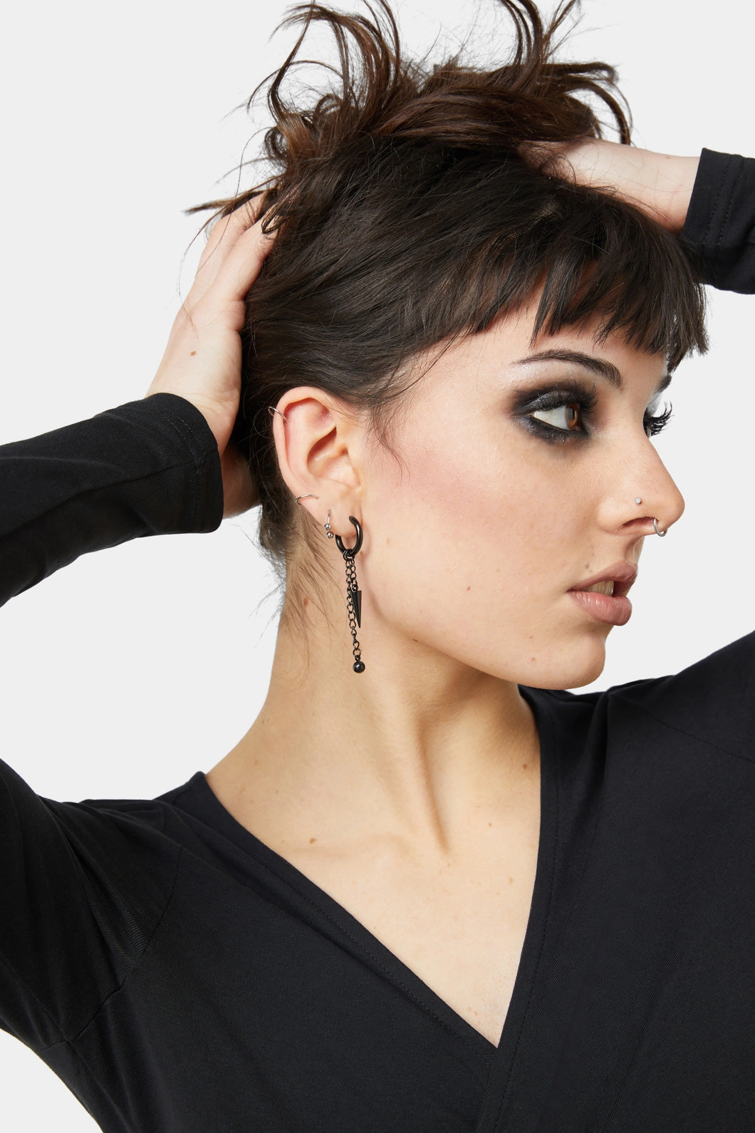 Weight Chain Earrings