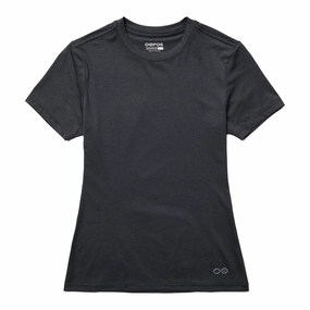 Women's cOOl down T Shirt - Dark Gray Heather