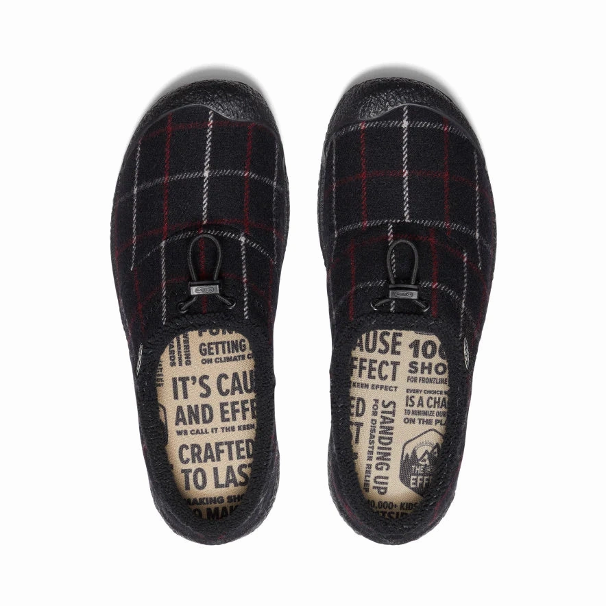 Women's Howser III Slide Black Plaid