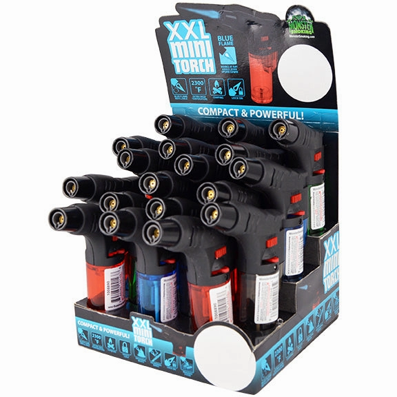 XXL Thin Torch Lighter - 18 Pieces Per Retail Ready Display 24143